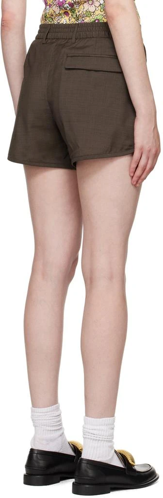 Martine Rose Brown Tailored Shorts 3