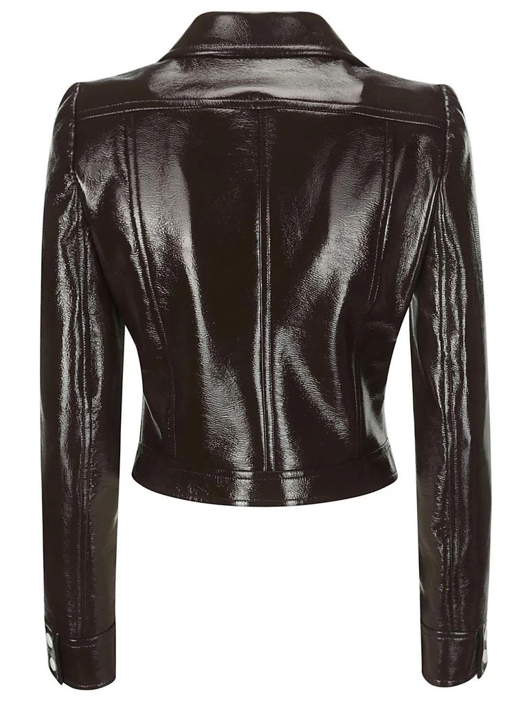Courrèges Courrèges Vinyl Straight Hem Cropped Jacket 2