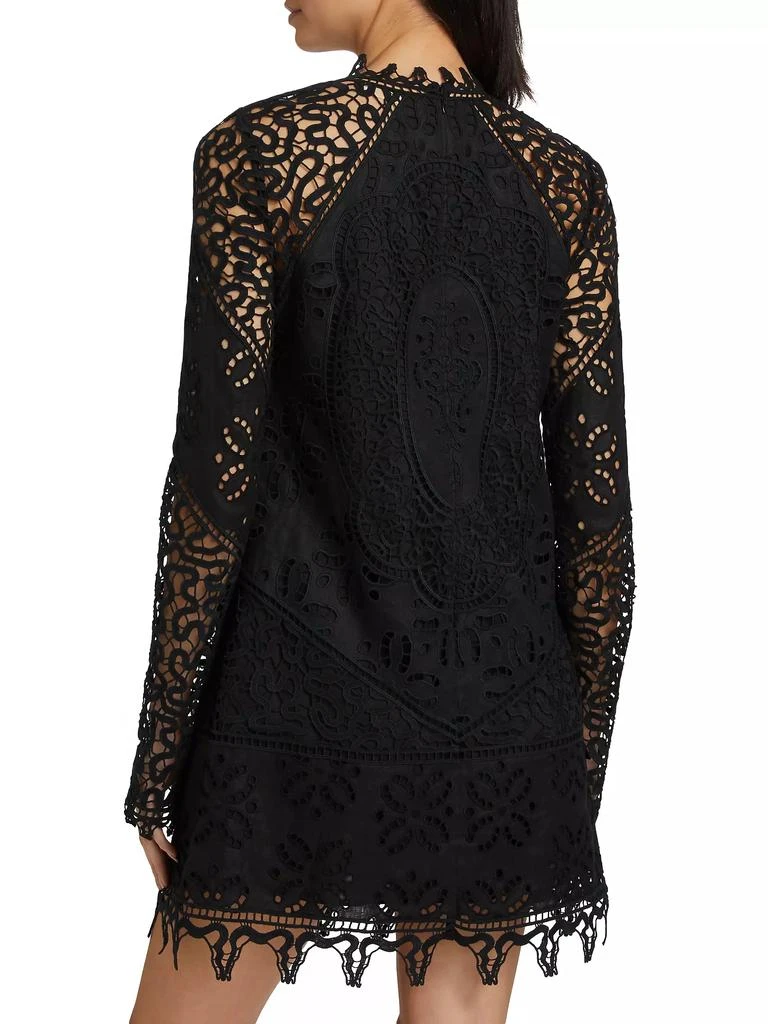 Ulla Johnson Eleni Eyelet & Lace Linen Dress 5
