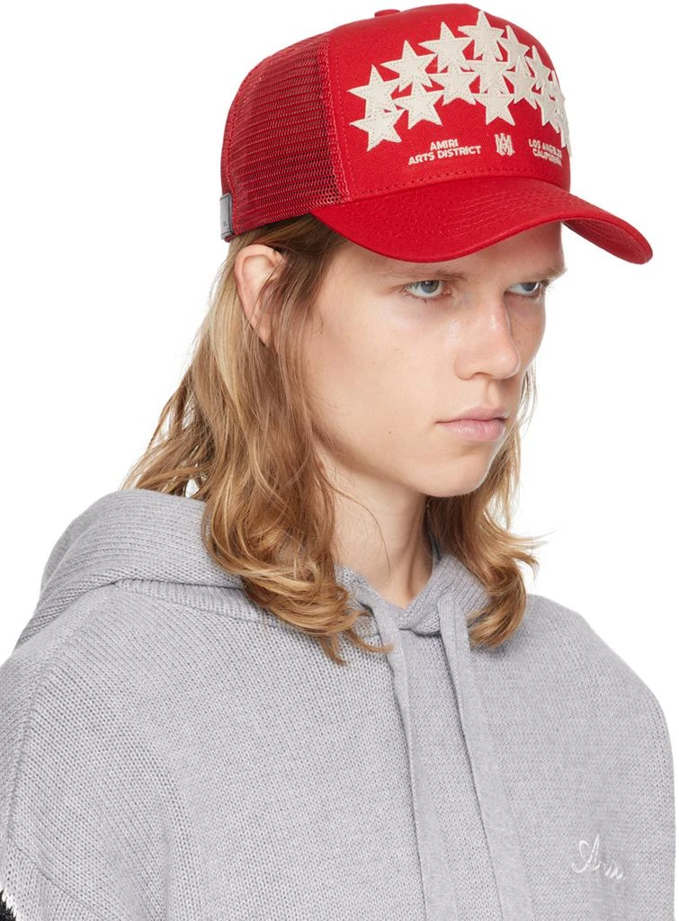 AMIRI Red Stars Trucker Cap 2