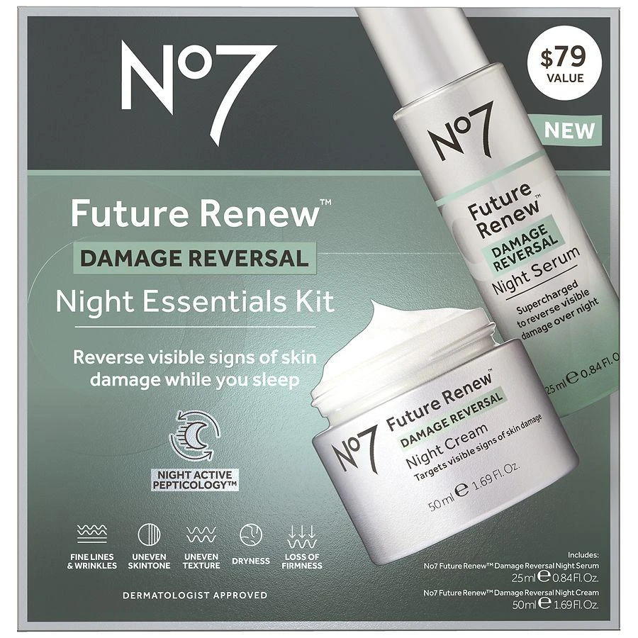 No7 Future Renew Damage Reversal Night Essentials Kit