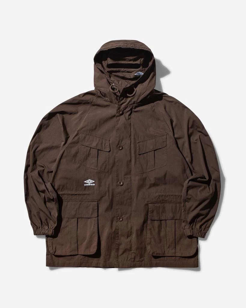 Umbro Men's Masked Field Jacket Dark Brown 1