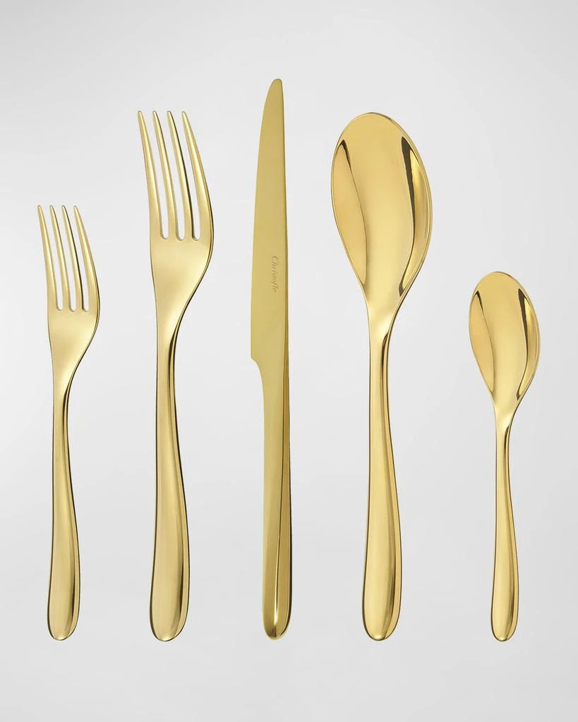 Christofle L'Ame de Christofle Golden 5-Piece Flatware Set 1