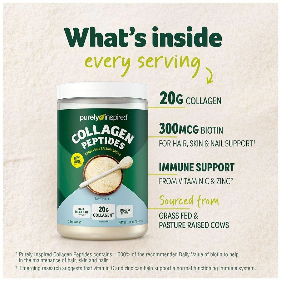 Purely Inspired Collagen Peptides Unflavored 6