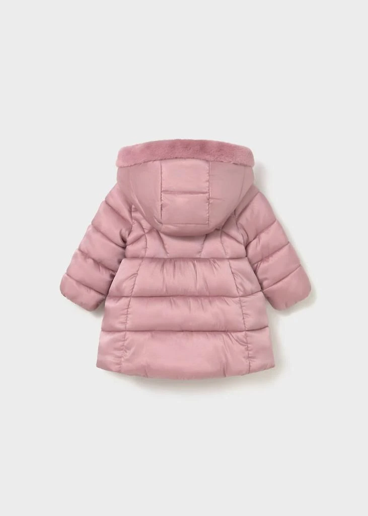 Mayoral Kid
s Long Coat In Pink 2