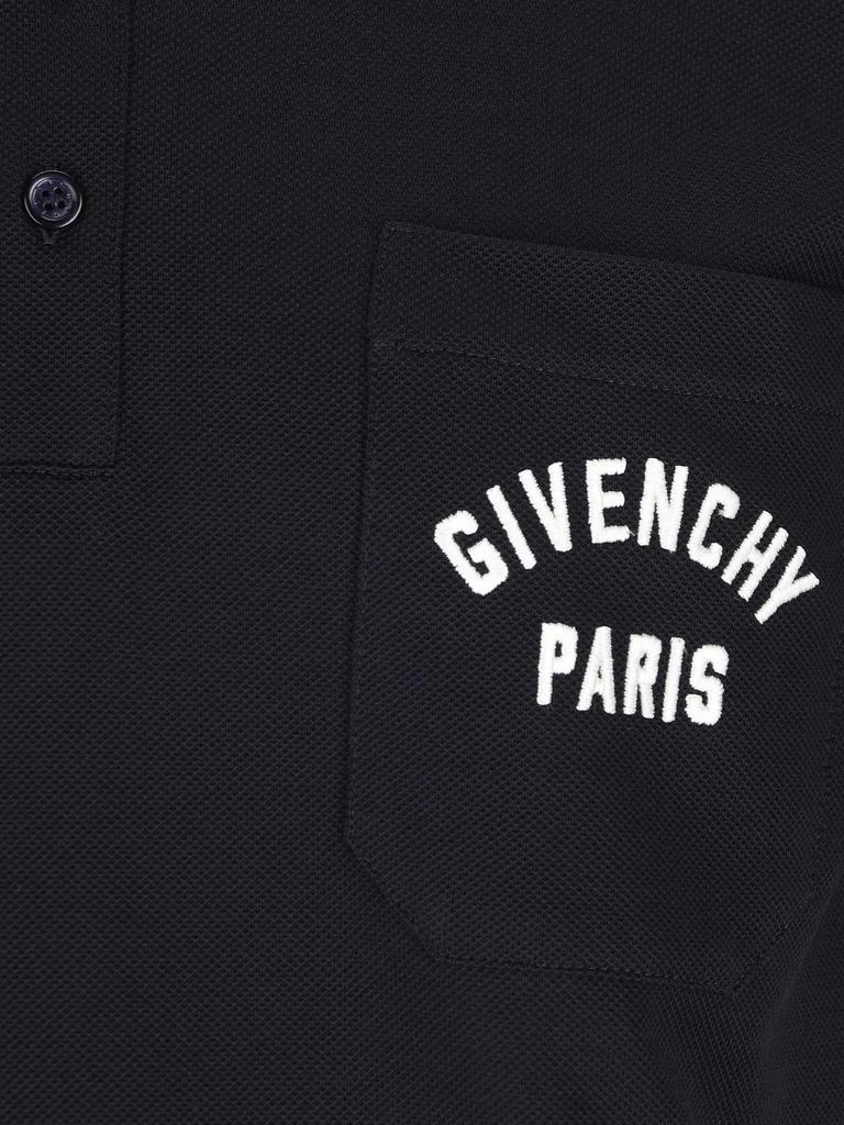 Givenchy Givenchy Logo Embroidered Short-Sleeved Polo Shirt 4