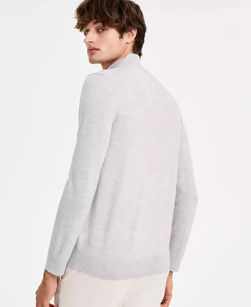 Charles Tyrwhitt Men's Merino Wool Quarter-Zip Sweater 4