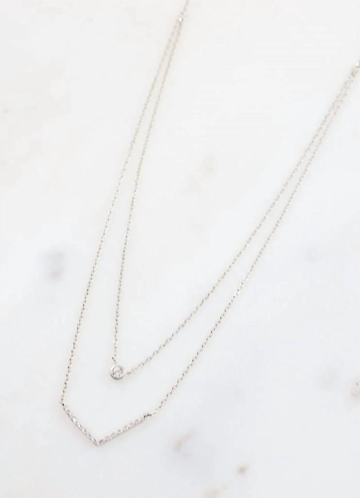 Caroline Hill Caroline Hill - Women
s Arrow Layered Necklace