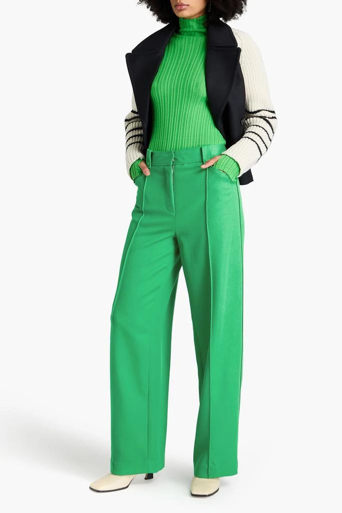 3.1 PHILLIP LIM Wool-twill wide-leg pants 2