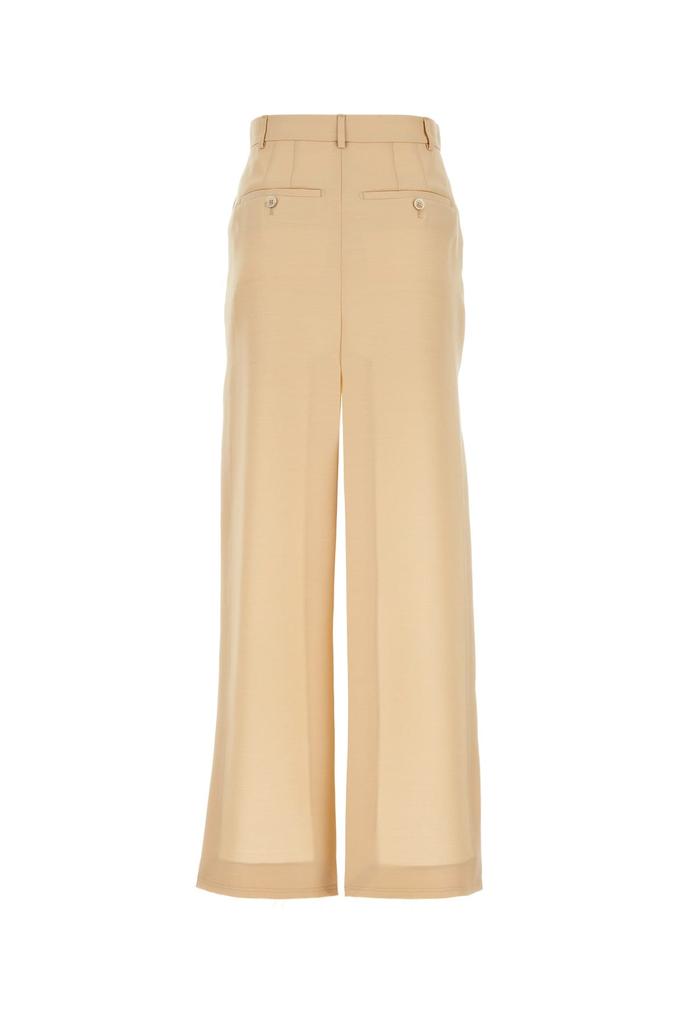 Lanvin Cream wool blend skirt