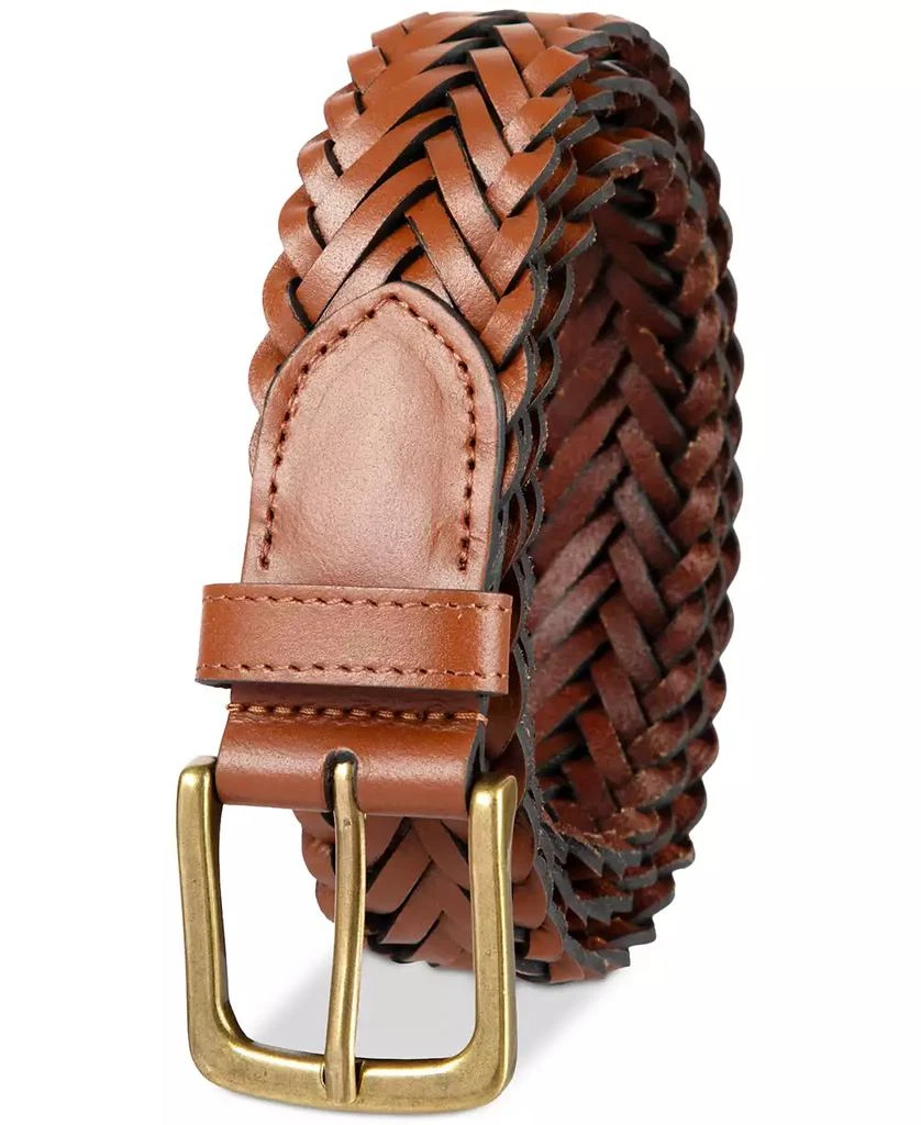 Club Room Luxury Men's Braided Belt, Created for Macy's 2