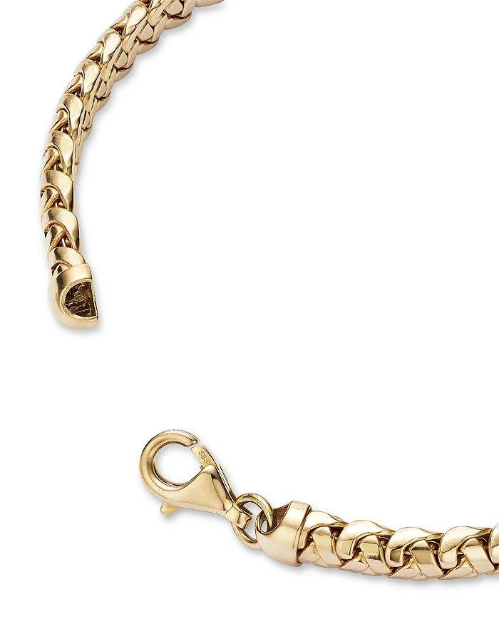 Alberto Amati 14K Yellow Gold Braid Link Bracelet 4