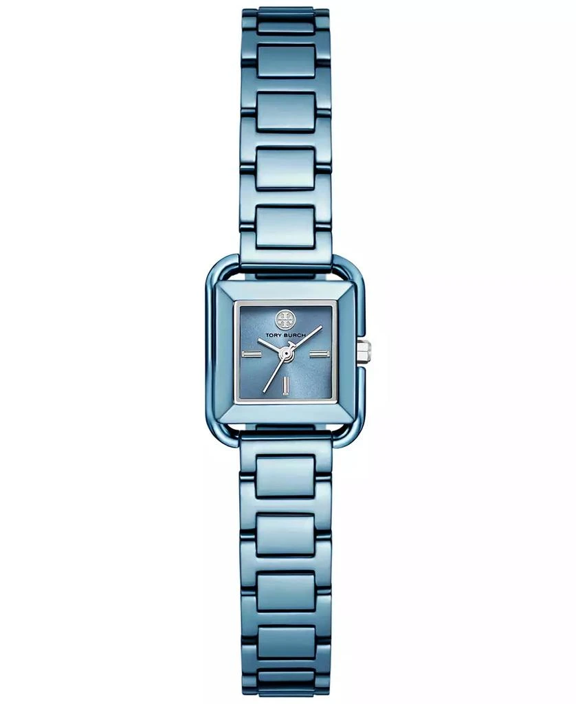 Tory Burch Women's The Kira Square Multicolor Stainless Steel Bracelet Watch 18mm 1