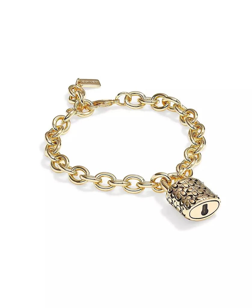 COACH Quilted Padlock Bracelet 1