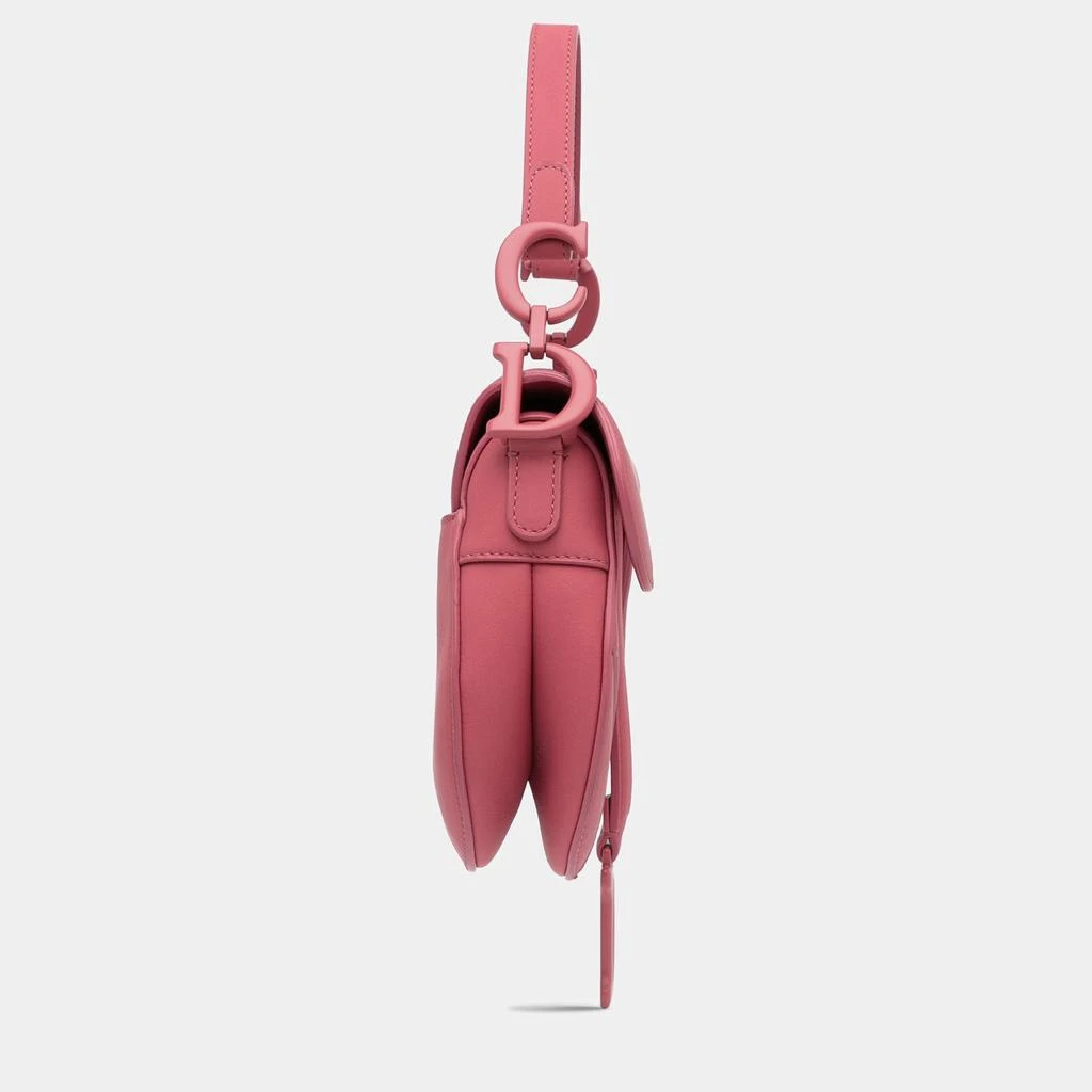 Dior Dior Pink Leather Mini Saddle Bag 3