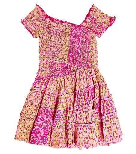 Poupette St Barth Kids Soledad floral dress 4