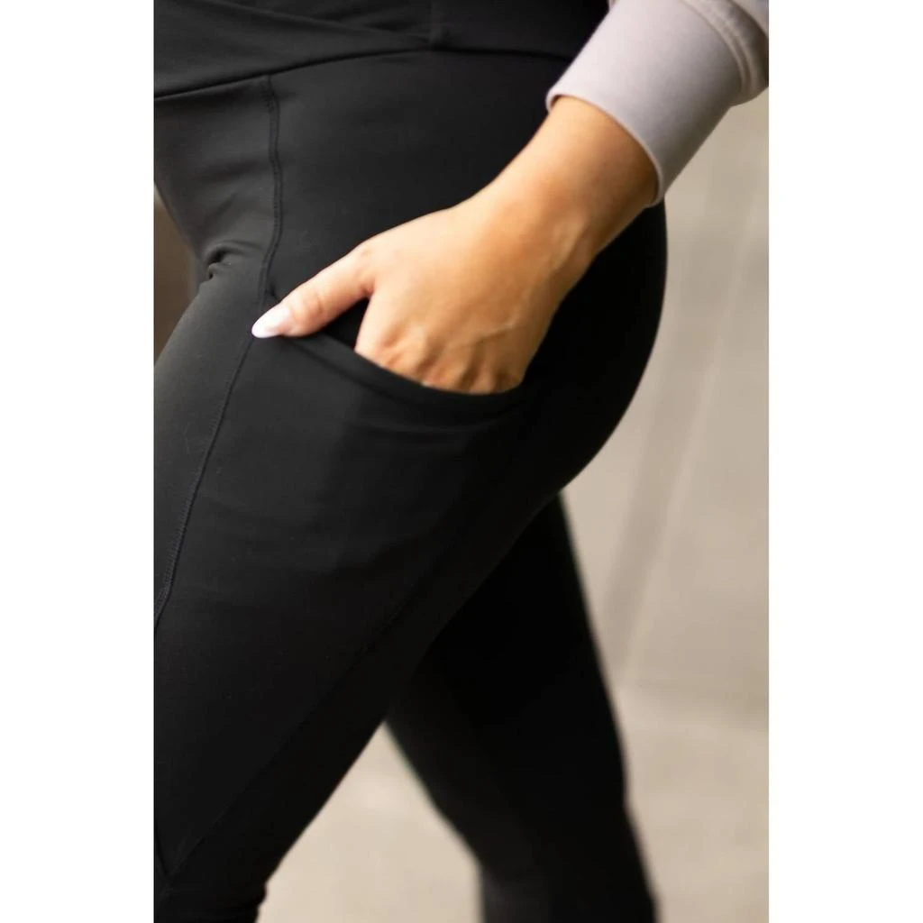 Julia Rose Julia Rose - Lillian Sculpting Crossover Capri Leggings 4