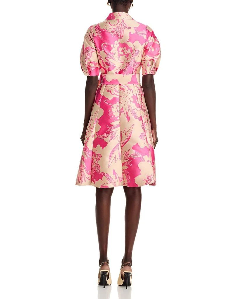 Teri Jon Floral Embossed Dress 4