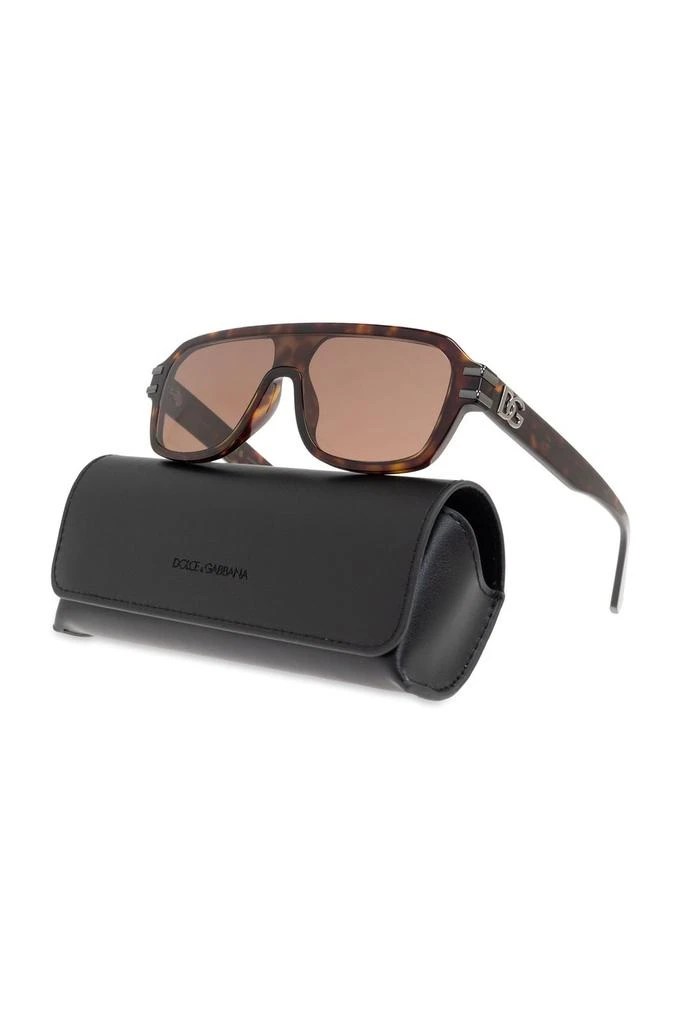 Dolce & Gabbana Eyewear Dolce & Gabbana Eyewear Pilot Frame Sunglasses 2