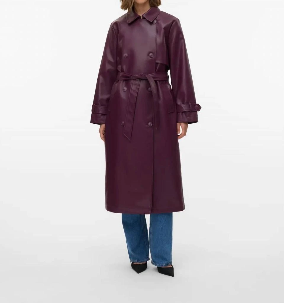 VERO MODA Vero Moda - Amalie Long Sleeeve Trenchcoat