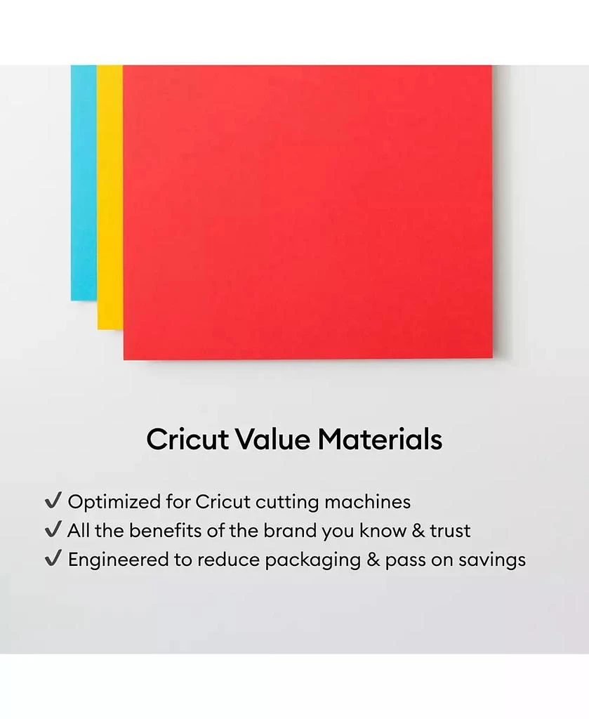 cricut Bright Bows Sampler 80 Sheet 8.5" x 11" Card Stock 5