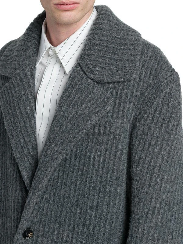 Bottega Veneta Wool Longline Coat 4