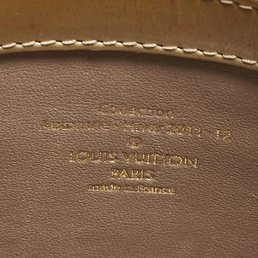 Louis Vuitton Louis Vuitton Gris Monogram Patent Leather Limited Edition Fascination Lockit Bag 12