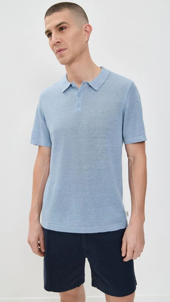 Onia Linen Sweater Polo 1