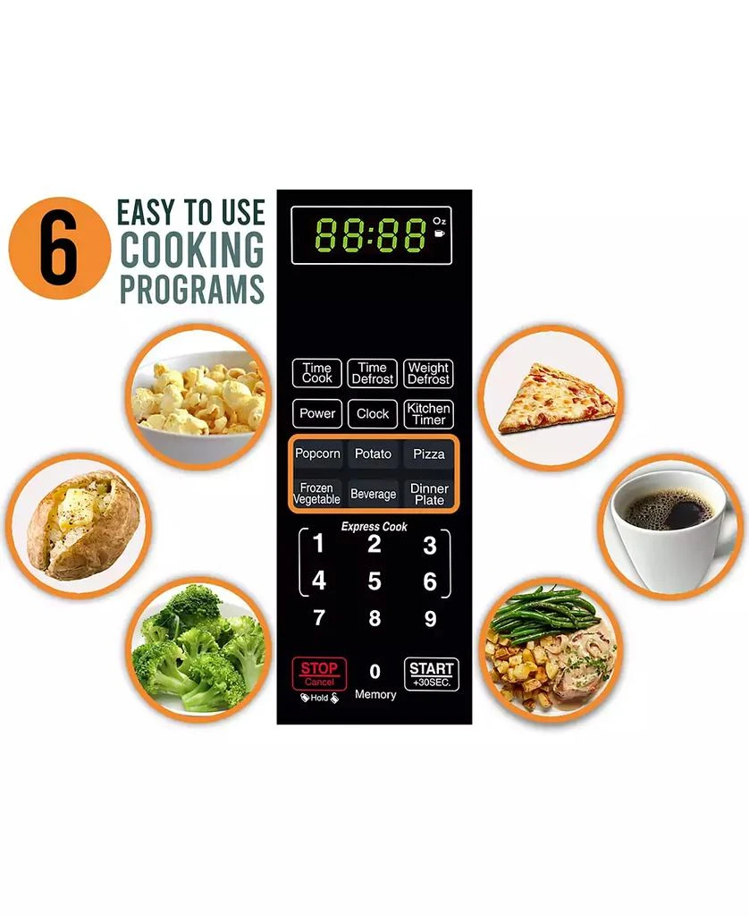 Farberware Classic 1000-Watt Microwave Oven 7