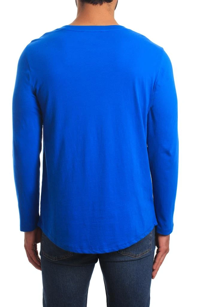 Jared Lang Peruvian Cotton Long Sleeve Crewneck T-Shirt 2