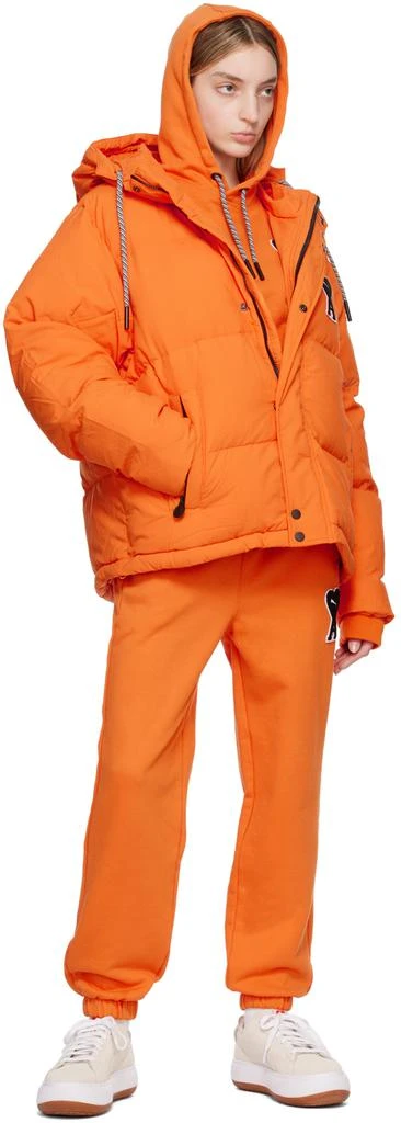 AMI Paris Orange Puma Edition Puffer Jacket 4