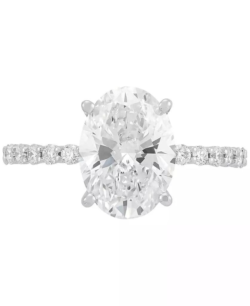 Grown With Love Certified Lab Grown Diamond Engagement Ring (3-1/2 ct. t.w.) in 14k White Gold 3