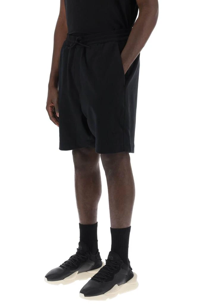 Y-3 french terry jogger bermuda shorts 4