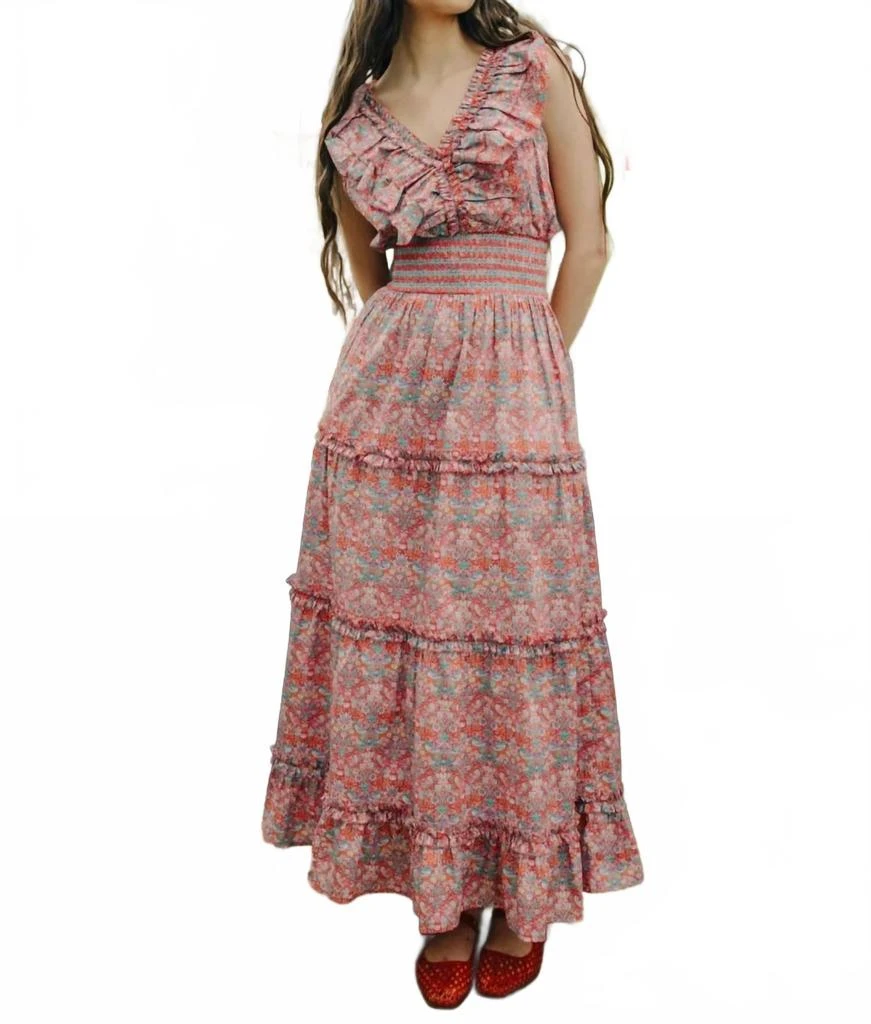 Shop Azalea Midi Dress In Strawberry Thief Liberty Print on Sale at  BeyondStyle  Get 41% Off Azalea Midi Dress In Strawberry Thief Liberty  Print with Limited-Time Flash Deals, Exclusive Discounts, and