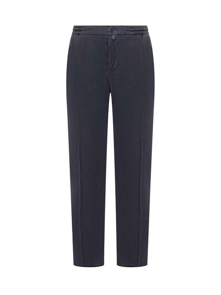 Kiton Kiton Buttoned Straight-Leg Pants