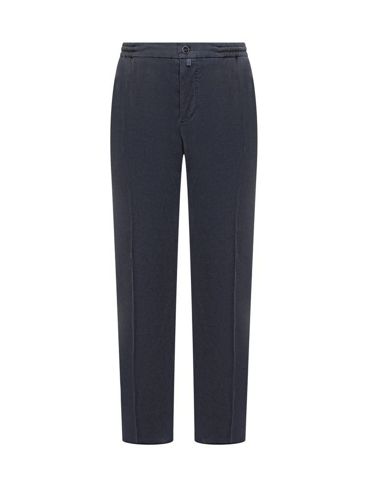 Kiton Kiton Buttoned Straight-Leg Pants 1