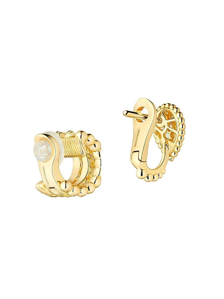 Boucheron Serpent Bohème 18K Yellow Gold & 0.13 TCW Diamond Mismatched Earrings 3