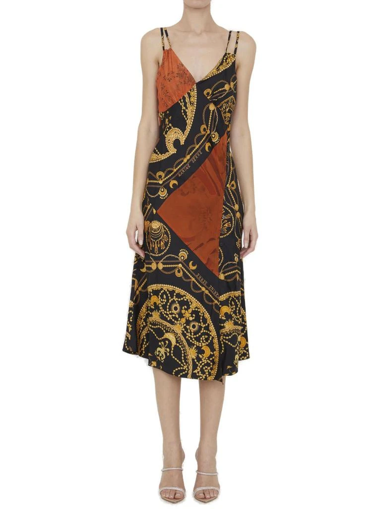knee length dresses for ladies Savana Dream Caramel Strapless Buttonned Midi Dres – FARM Rio main image 0