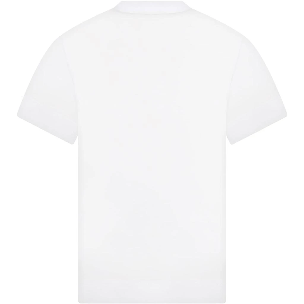 Marni White T-shirt For Kids With Logo 2