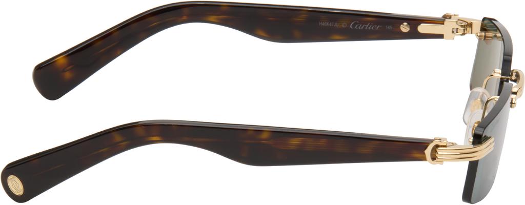 Cartier Brown CT0537S Sunglasses