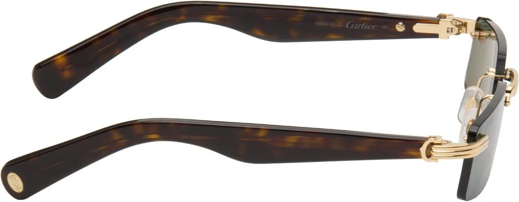 Cartier Brown CT0537S Sunglasses 2
