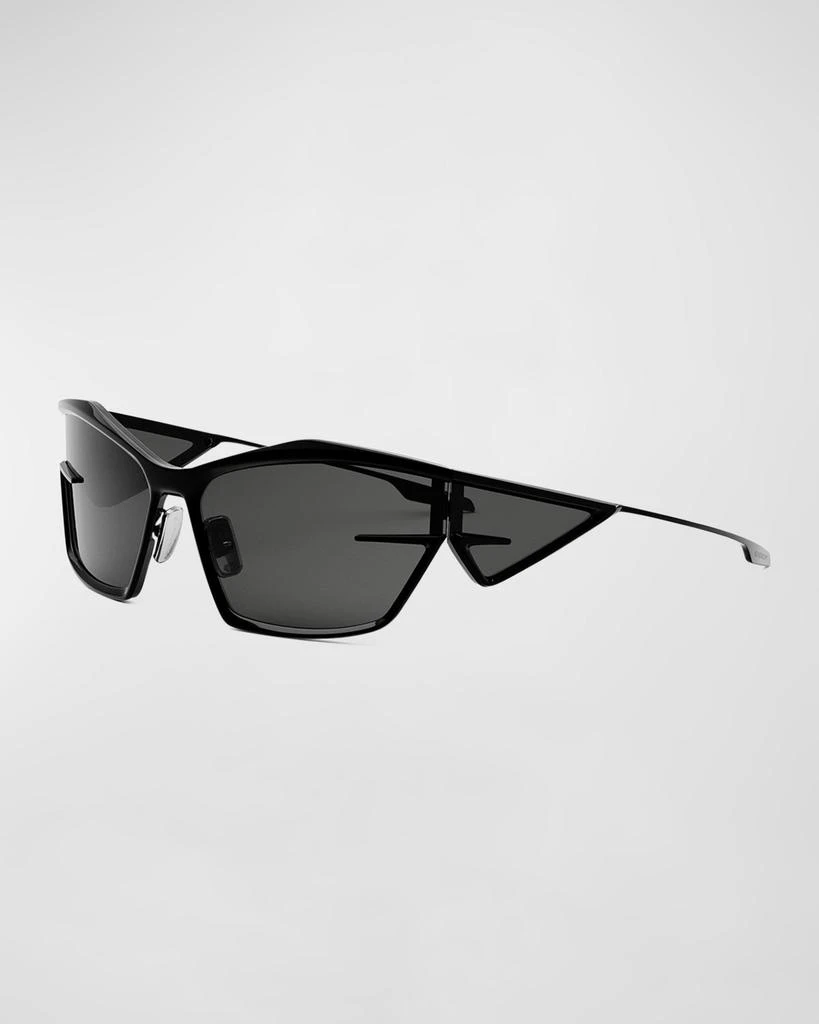 Shop Dark Grey Gradient Round Ladies Sunglasses GV 7180/S  display picture 2