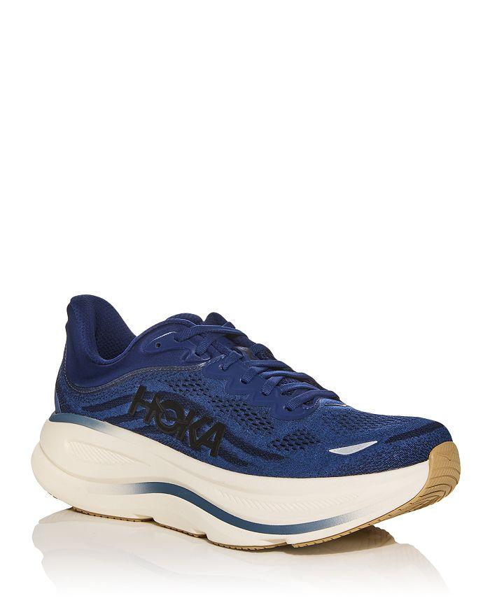 Hoka One One Men's Bondi 9 Lace Up Running Sneakers