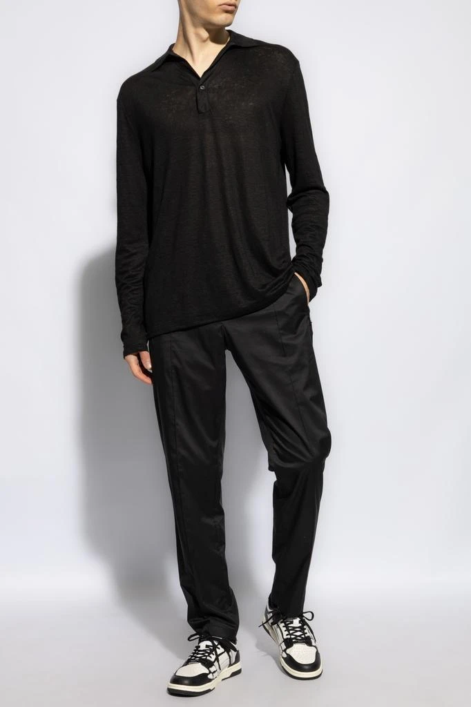 Giorgio Armani Long-sleeved Polo 2