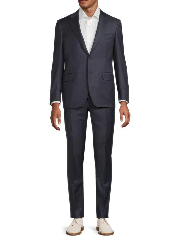 Canali Solid Cupro Classic-Fit Suit 1