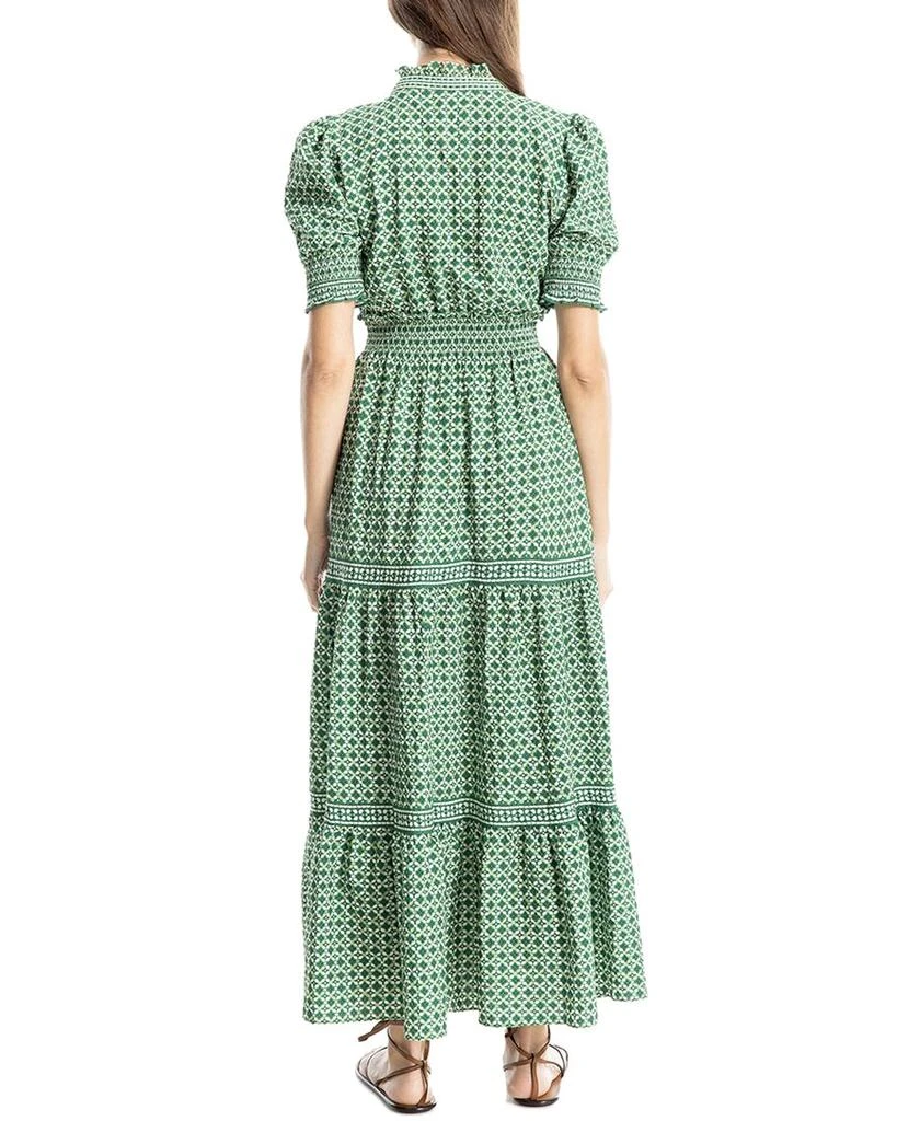 Max Studio Ruffle Neck Tiered Maxi Dress 2