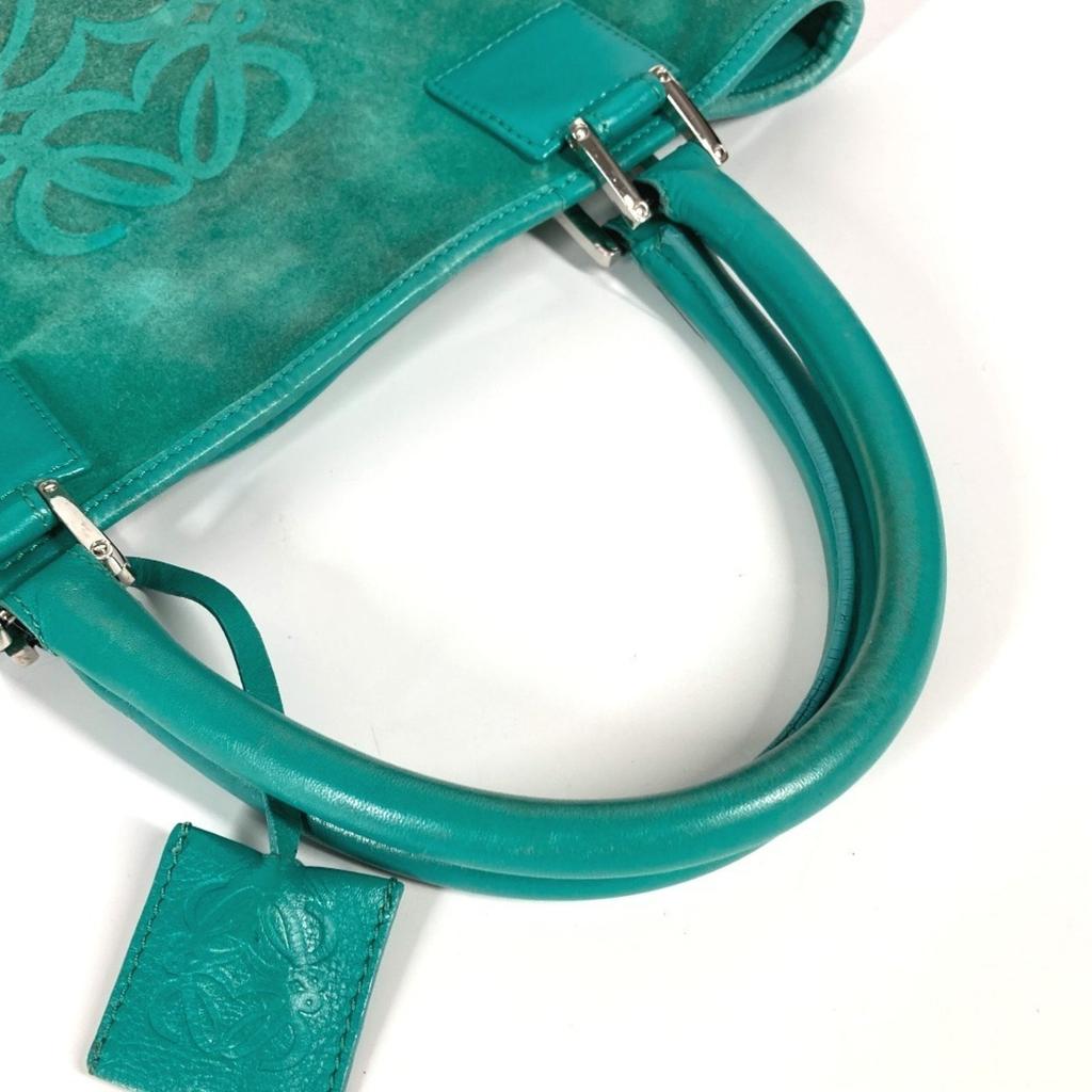 Loewe Leather Suede Handbag Shoulder Bag Tote Bag (Pre-Owned)