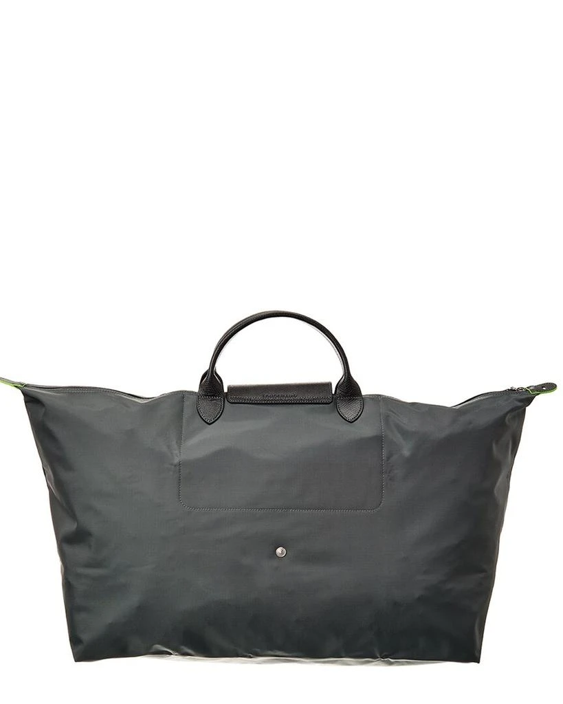 Longchamp Longchamp Le Pliage Green Medium Canvas & Leather Travel Bag 2