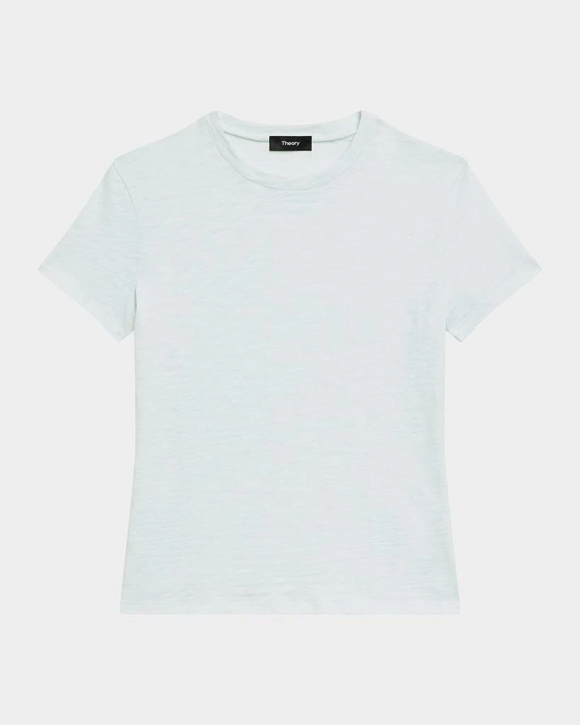 Theory Tiny Tee 2 Nebulous Organic Cotton Top 1
