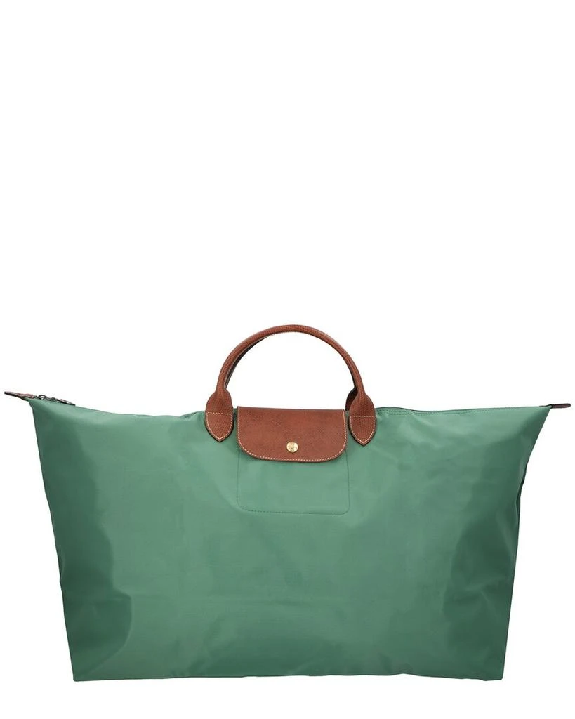 Longchamp Longchamp Le Pliage Original Medium Canvas & Leather Tote Travel Bag 1